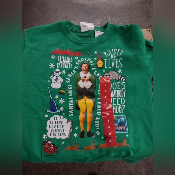 Elf talking sweatshirt - Picture 1 of 3